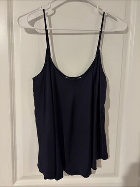 Black Women's Spaghetti Strap Tank Top